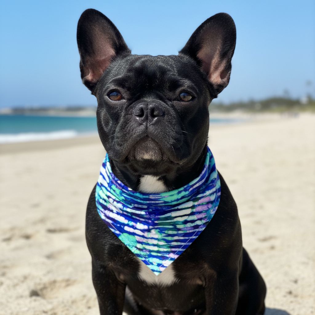 Shibori Black Girl Frenchie
